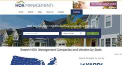 Desktop Screenshot of hoamanagement.com